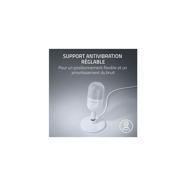 Razer Seiren V3 Mini Mikrofon - Vit