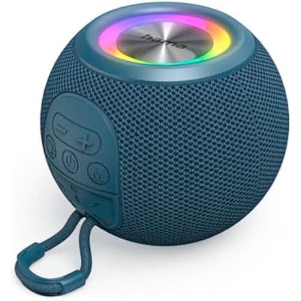 Bluetooth-högtalare - HAMA - Ball Shape Speaker - 5 W - 10 timmars batteritid - 5 ljuslägen