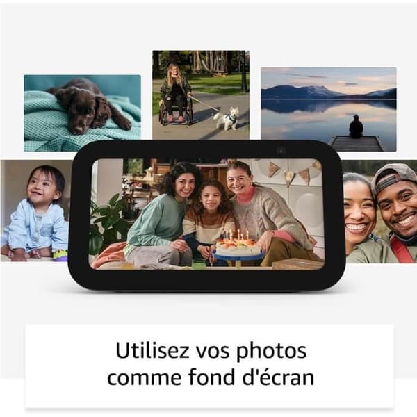 Röstassistent AMAZON Echo Show 5 3:e generationen blågrå