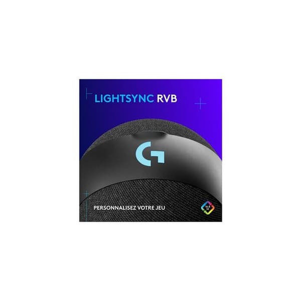 Logitech G Yeti Orb Gaming RGB kondensatormikrofon med LIGHTSYNC för PC/Mac - Svart