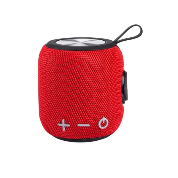 INF Bluetooth-højttaler med hukommelseskortslot Rød