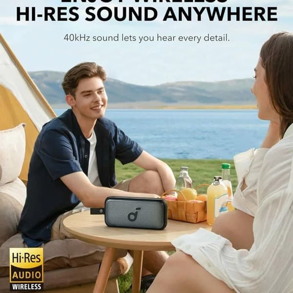 SoundCore Motion 300 trådlös högtalare (A3135011)Hi-Res, BassUp, SmartTune, IPX7, 30W - Anker - Svart