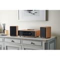 Miniatyrbillede 6 af 6: Bluetooth mikrosystem - THOMSON - Træ/Sort - FM-radio/DAB+/CD/MP3/USB/Induktion, 75W, LCD-display, fjernbetjening, strømforsyning. 230V