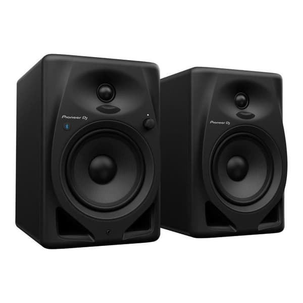 Par Pioneer DJ DM-50D-BT monitorhøjttalere - Bluetooth - Basrefleks - 2x25W - DJ- eller produktionstilstand - Sort