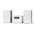 Miniatyrbillede 3 af 6: Mikrosystem - THOMSON - COSY MIC121BT - CD-afspiller, Bluetooth, FM-radio, MP3, USB - Træ og hvid