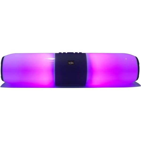 INOVALLEY BS30 - Belyst soundbar med Bluetooth 5.0 - 60W - Räckvidd 10m - FM-radio, USB-port, Micro SD