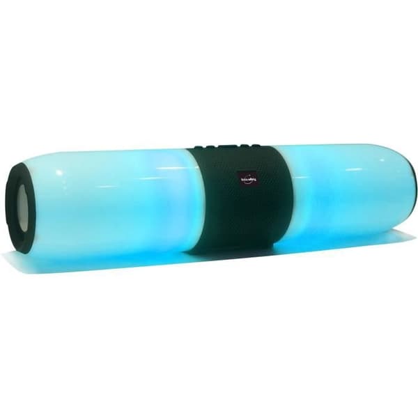 INOVALLEY BS30 - Belyst soundbar med Bluetooth 5.0 - 60W - Räckvidd 10m - FM-radio, USB-port, Micro SD