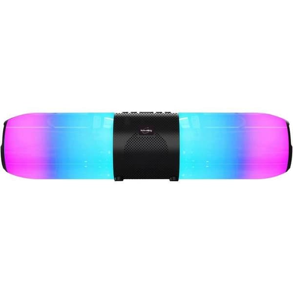 INOVALLEY BS30 - Belyst soundbar med Bluetooth 5.0 - 60W - Räckvidd 10m - FM-radio, USB-port, Micro SD