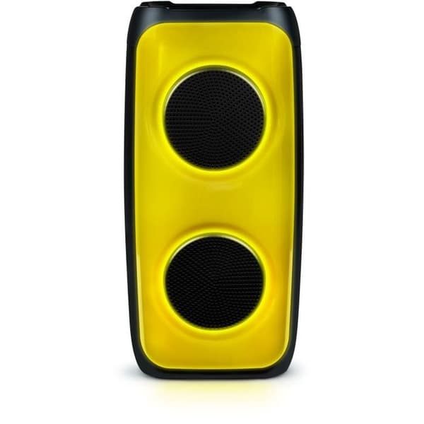 BIGBEN PARTY Trådløs Højttaler - Størrelse M - Bluetooth - USB- og micro SD-porte - 50W - LED-effekter Sort