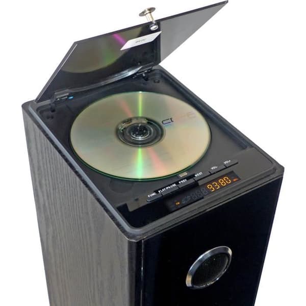 INOVALLEY HP33-CD Bluetooth Sound Tour - CD-afspiller - Sort