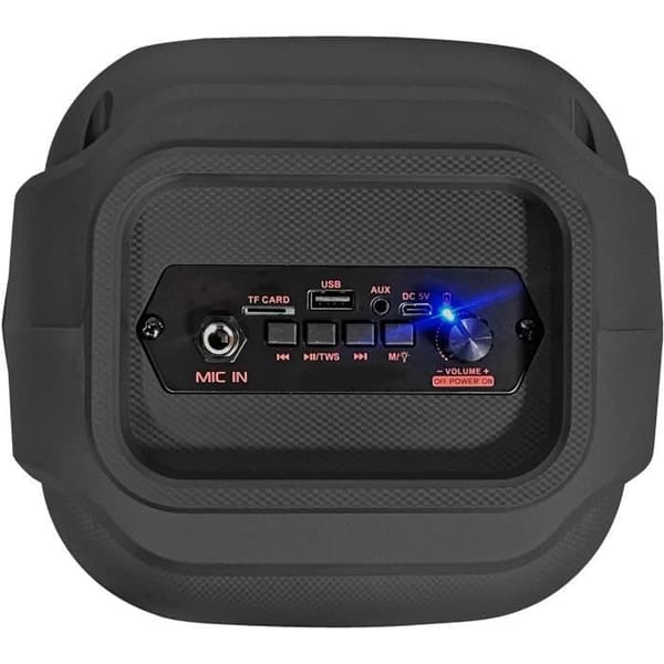 Oplyst Karaoke Højttaler - INOVALLEY - KA22-BTH - Bluetooth V5.0 - 49 cm - 500 W - Sort