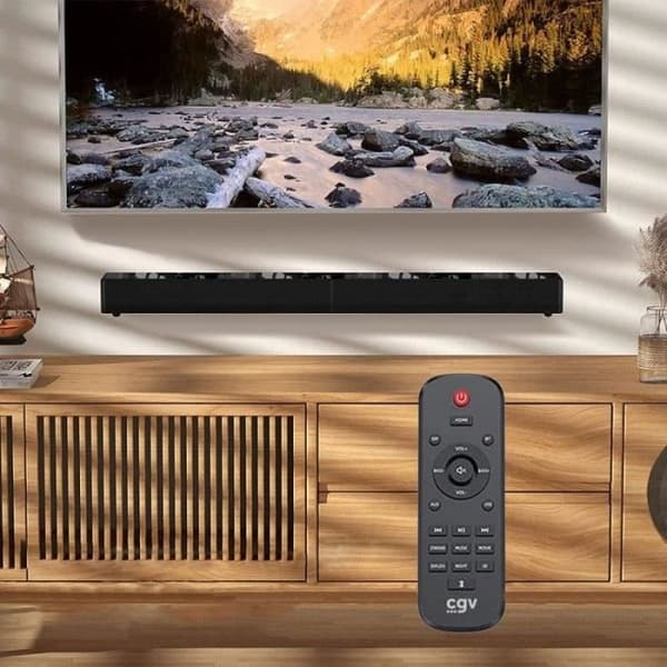 Soundbar - CGV - BDS ALTO - Integrerede subwoofere - 80W - HDMI ARC og optisk