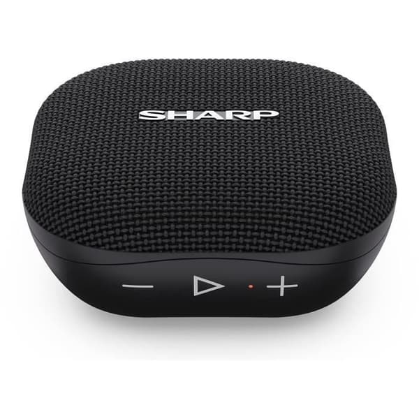 Bærbar højttaler - SHARP - GX-BT60BK - 6W - Bluetooth 5.0 - Vandtæt og robust