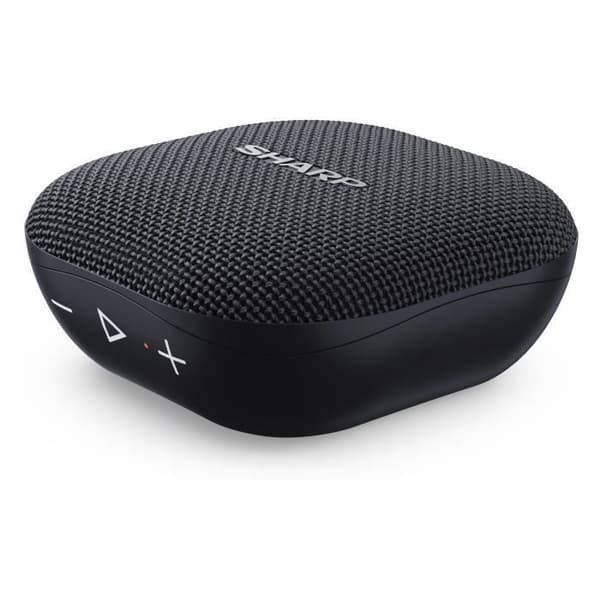 Bærbar højttaler - SHARP - GX-BT60BK - 6W - Bluetooth 5.0 - Vandtæt og robust