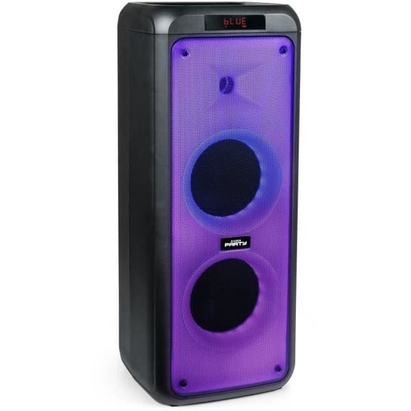 Bigben Party BT Højttaler med USB Micro SD + 2 Mikrofoner - Størrelse XL