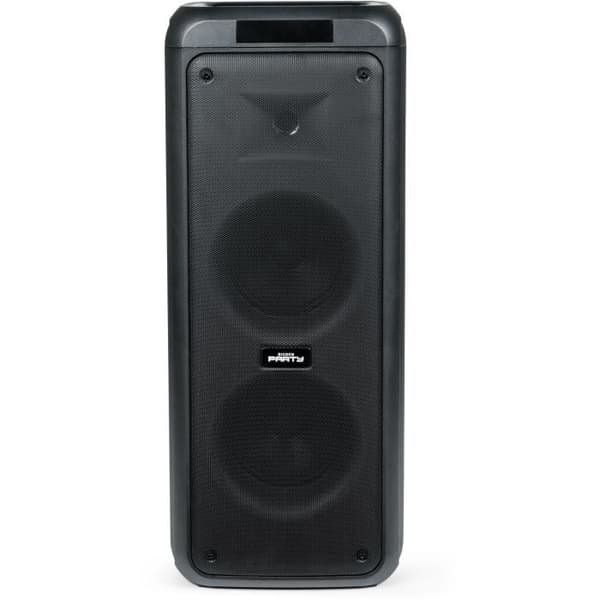Bigben Party BT Højttaler med USB Micro SD + 2 Mikrofoner - Størrelse XL