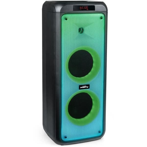 Bigben Party BT Højttaler med USB Micro SD + 2 Mikrofoner - Størrelse XL