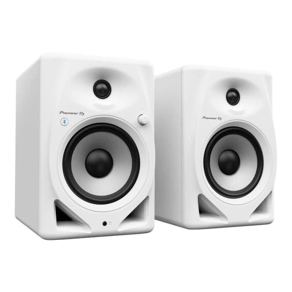 Par Pioneer DJ DM-50D-BT-W monitorhøjttalere - Bluetooth - Basrefleks - 2x25W - DJ- eller produktionstilstand - Hvid