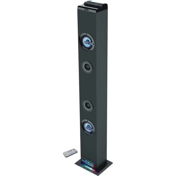 Bluetooth-lydtårn - INOVALLEY - HP58BTH - 60W - Bluetooth V4.1 - Belysning - FM - AUX-IN - Aftagelig stander - Inklusive fjernbetjening