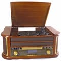 Pikkukuva 2 / 6: INOVALLEY RETRO29E-N Retrotyylinen vinyyli-hifijärjestelmä - Bluetooth 5.0 - 2x20W - CD/K7-audiosoitin - FM-radio - 2 USB-porttia
