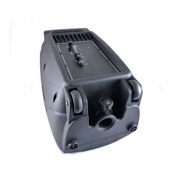 INOVALLEY KA116BOWL - 450W Bluetooth-lyshøjttaler - Karaoke-funktion - Flerfarvet LED-kaleidoskopkugle - USB-port