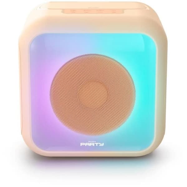Oplyst karaokehøjttaler - BIGBEN - Fishing - Bluetooth, 30W, 2 USB-C trådløse mikrofoner, equalizer, Li-ion batteri