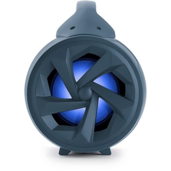BIGBEN PARTYBLITEDB - Langaton valokaiutin - Bluetooth - Sisältää mikrofonin - Valotehosteet - 50W - Tummansininen