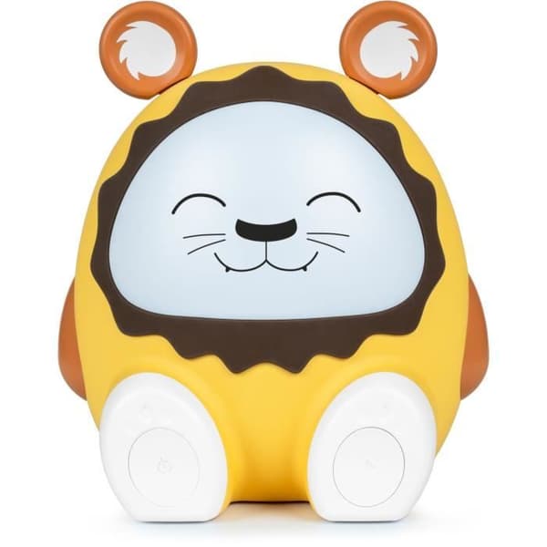 Ljushögtalare och nattlampa - BIGBEN - Lion - Bluetooth 5.0, 15W, Justerbar nattlampa, Timer, USB-C-batteri