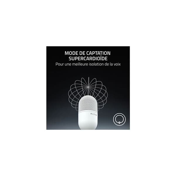 Razer Seiren V3 Mini Mikrofon - Vit