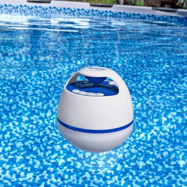 Bestway Bluetooth Högtalare Led Ljus Flytande Pool och Trädgård 58700