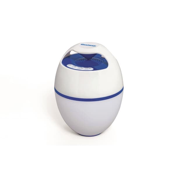 Bestway Bluetooth Högtalare Led Ljus Flytande Pool och Trädgård 58700
