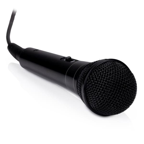 Trådlös karaokehögtalare med Bluetooth och LED-flame-effekt, 25W
