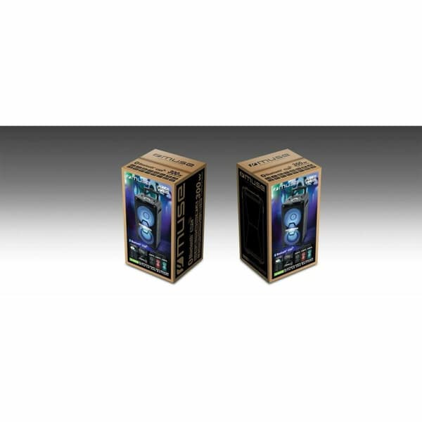 Bærbar højttaler Muse M-1920 DJ Sort 300 W