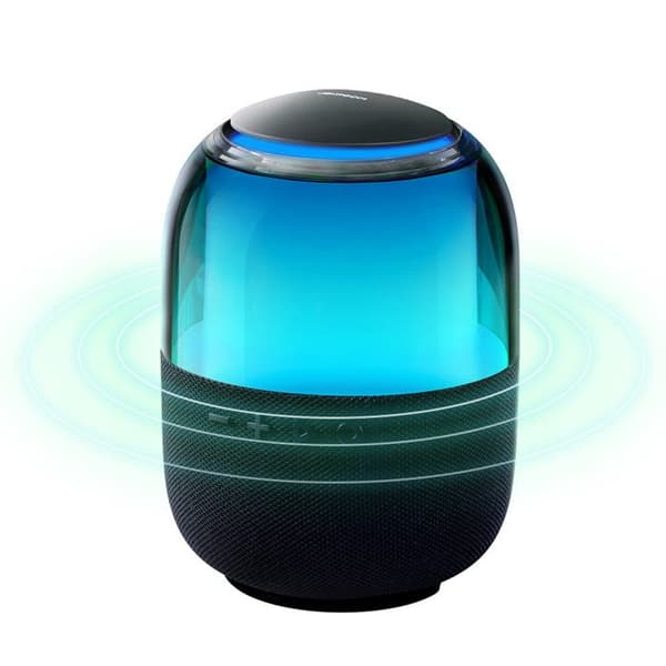 Joyroom trådlös högtalare Bluetooth 5.3 RGB 8W svart (JR-ML05)