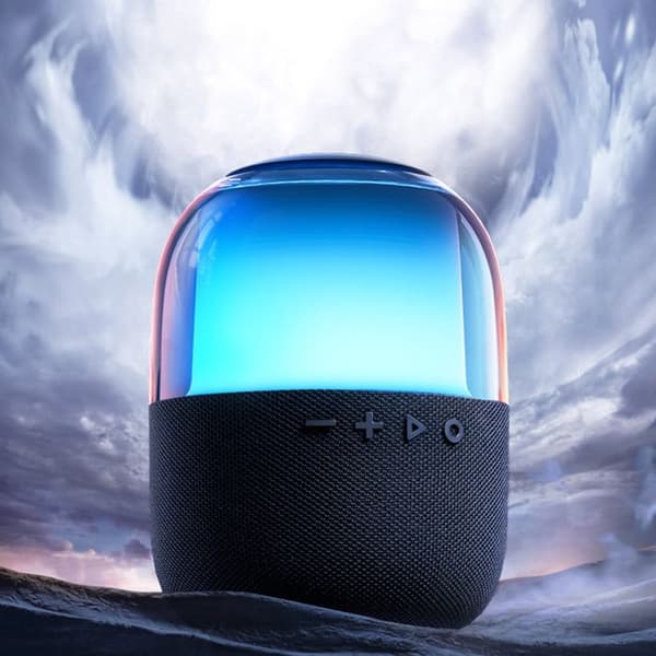 Joyroom trådlös högtalare Bluetooth 5.3 RGB 8W svart (JR-ML05)
