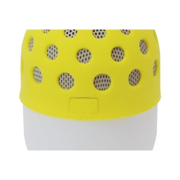 Conceptronic CSPKBTWPHLY vattentät Bluetooth-högtalare - Gul - 3 Watt - Trådlös - Aktiv - Bluetooth 2.1