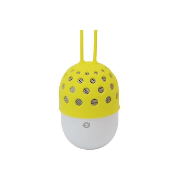 Conceptronic CSPKBTWPHLY vattentät Bluetooth-högtalare - Gul - 3 Watt - Trådlös - Aktiv - Bluetooth 2.1