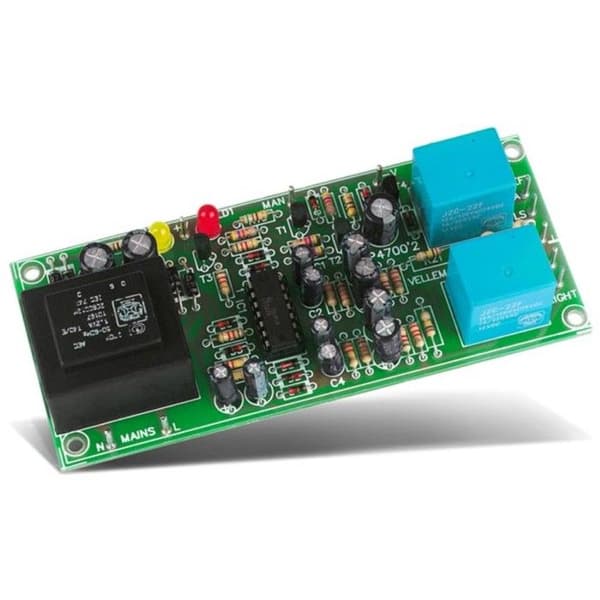 Whadda högtalarskydd 55 x 125 mm led 10A grön