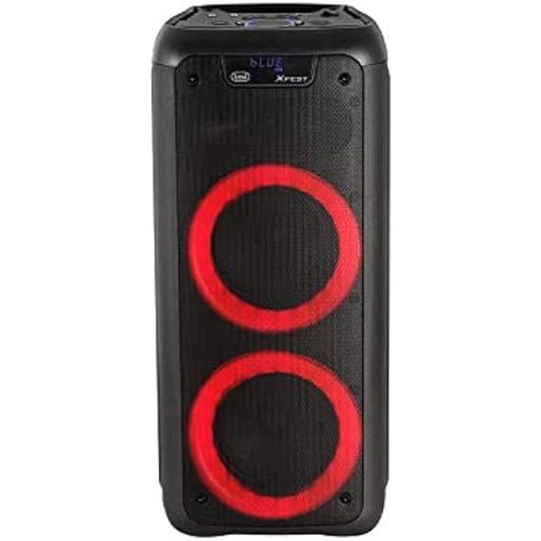 Bärbar förstärkt högtalare - TREVI - XFest XF 600 KO - 80 W - USB/Micro SD/AUX-ingång/Bluetooth - Karaoke Party