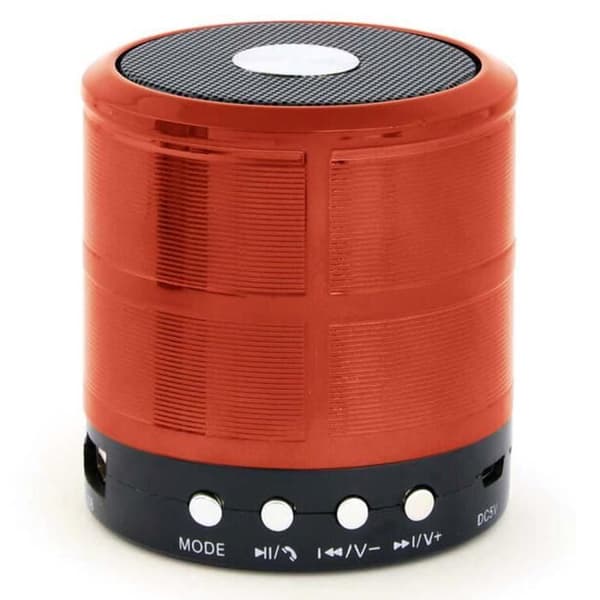 Gembird Bluetooth-högtalare Röd SPK-BT-08-R Svart, Röd
