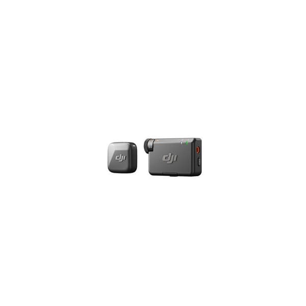 Trådlös mikrofon - DJI - Mic Mini - Kompakt och lätt - Batteritid 48h - Aktiv brusreducering