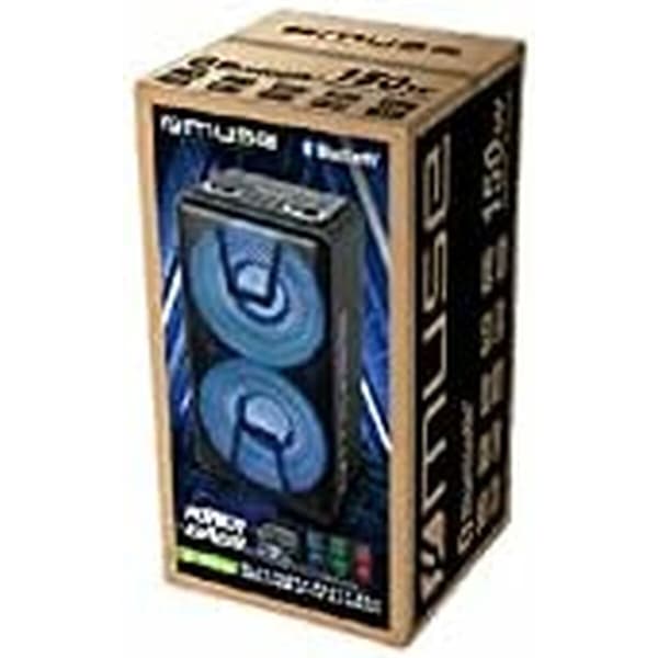Bærbare Bluetooth-højttalere Muse M-1805 DJ BT Sort