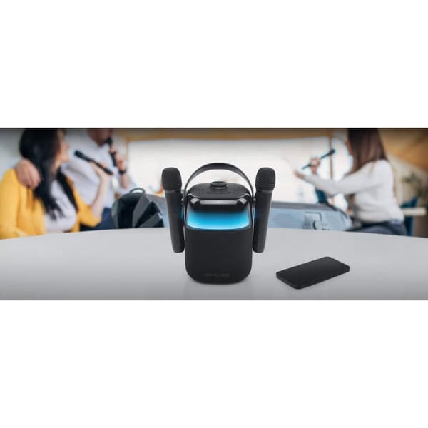 Bluetooth-kaiutin karaokemikrofonilla Muse MUSE M-530 KA 30 W Musta