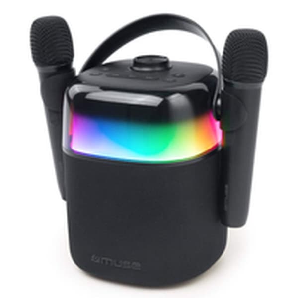 Bluetooth-kaiutin karaokemikrofonilla Muse MUSE M-530 KA 30 W Musta