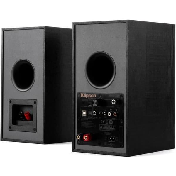 KLIPSCH R-41PM aktiva bokhylla högtalare med integrerad Bluetooth - Svart