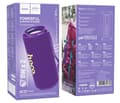 Miniatyrbild 2 av 2: HOCO HC27 Soundful Bärbar högtalare Bluetooth/ FM/ TF-kort/ USB-minne/ AUX 2 x 8 W Lila