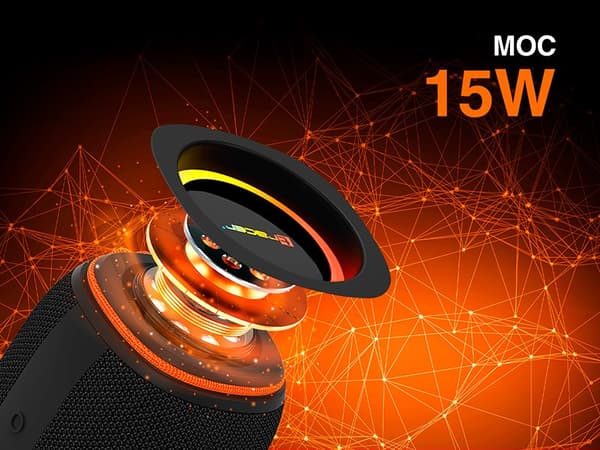 Tracer XtremeBeat TWS kannettava Bluetooth-kaiutin musta 15 W