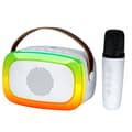 Pikkukuva 3 / 7: Kaiutin karaokemikrofonilla Trevi Trevi XR 8A01 MINI PARTY Valkoinen