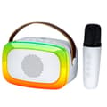 Pikkukuva 4 / 7: Kaiutin karaokemikrofonilla Trevi Trevi XR 8A01 MINI PARTY Valkoinen