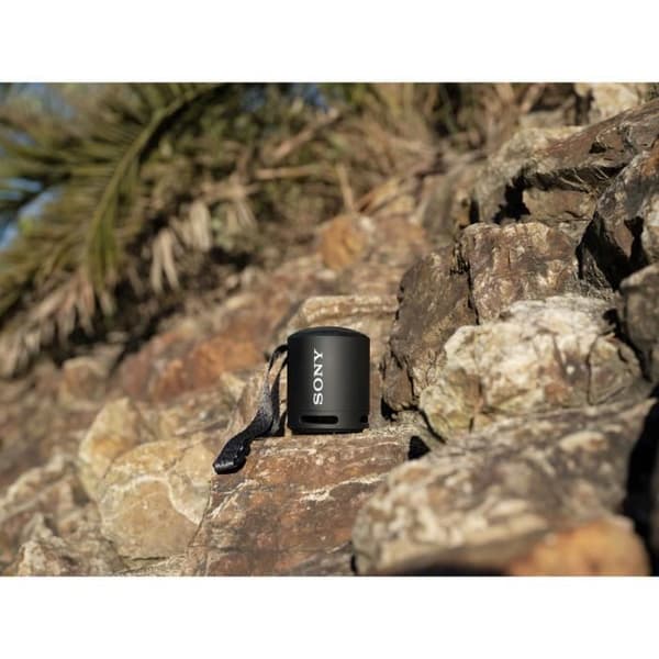 SONY SRSXB13 - Bärbar högtalare - Bluetooth - Extra bas - Vattentät - 16 timmars autonomi - Svart